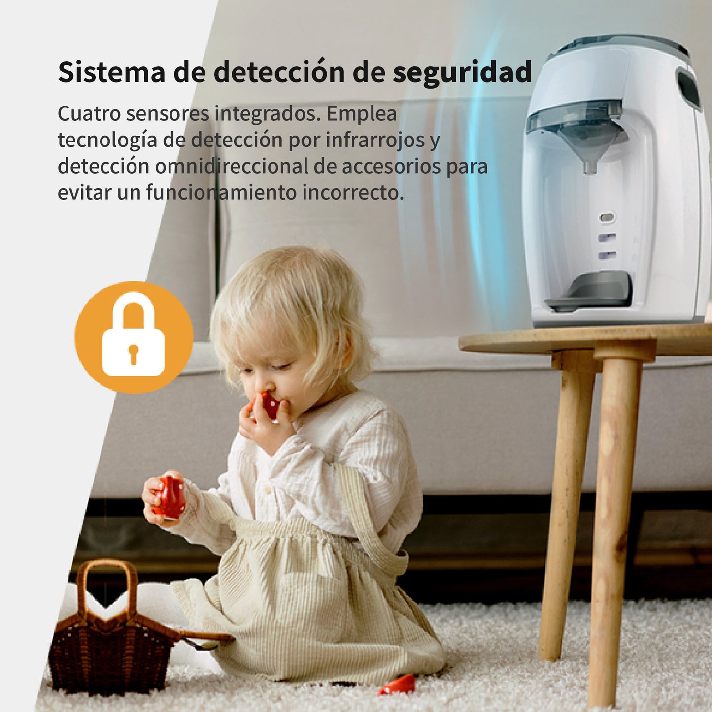 Máquina Dispensadora Inteligente Leche de Fórmula y en Polvo