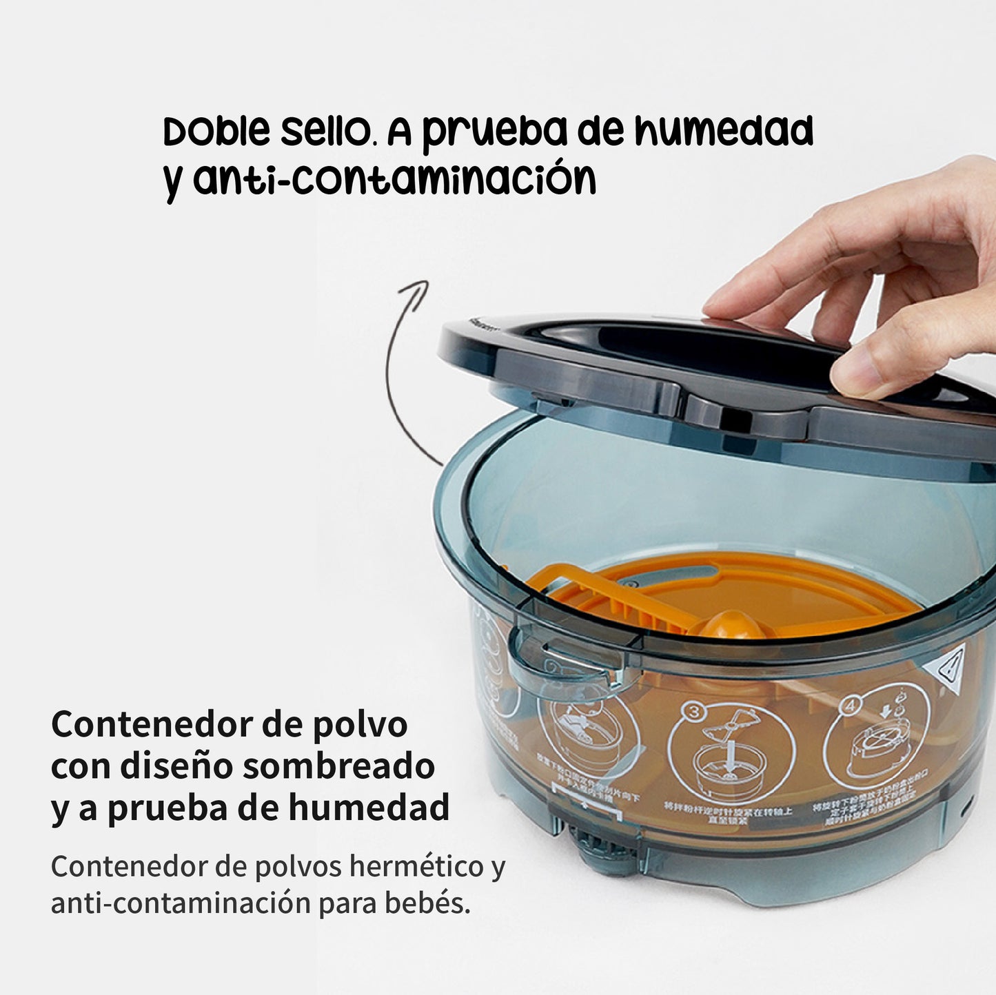 Máquina Dispensadora Inteligente Leche de Fórmula y en Polvo